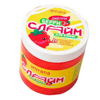 Гель-пена-мыло Слайм Джелли берри Levrana SLV01 1